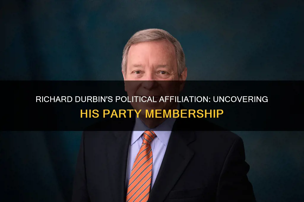 what political party is richard durbin part of