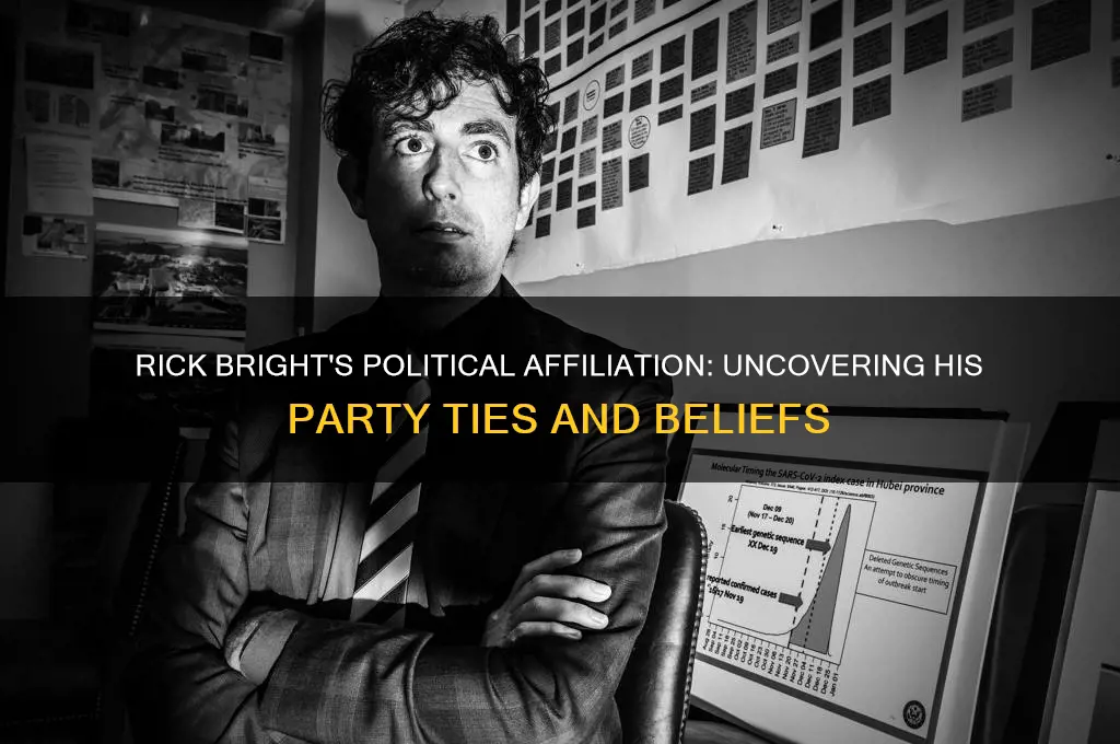 what political party is rick bright