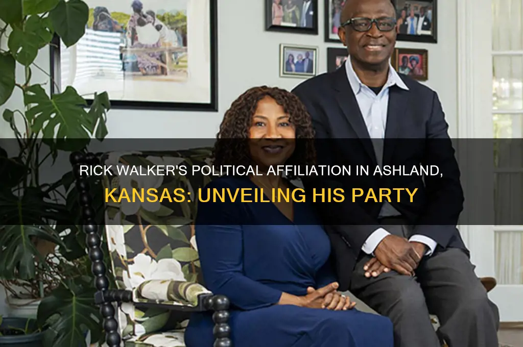what political party is rick walker from ashland kansas