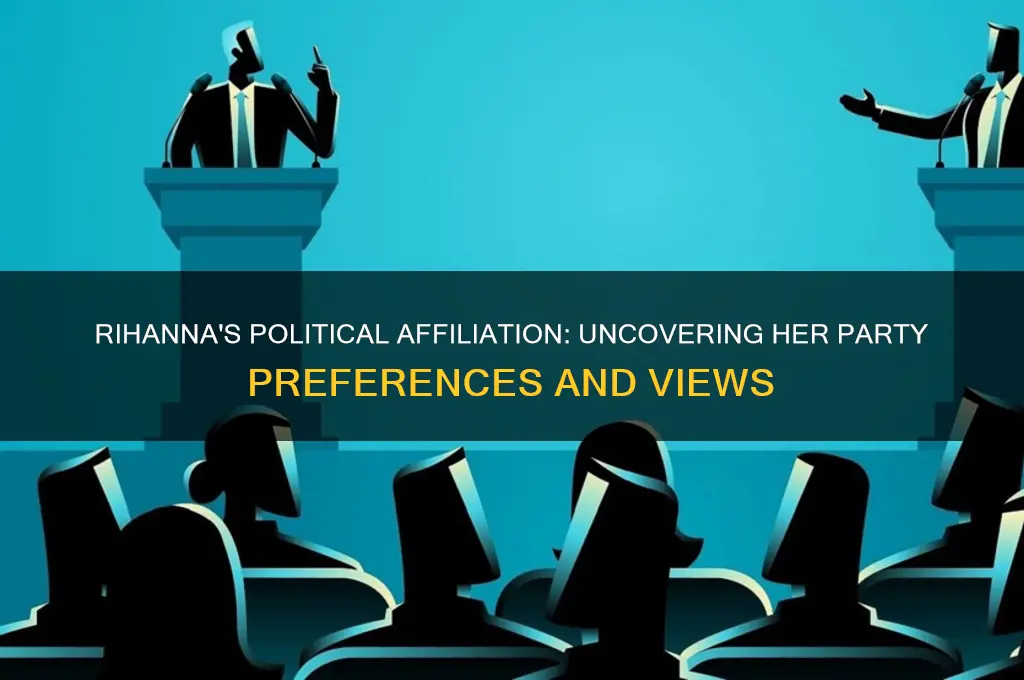 what political party is rihanna