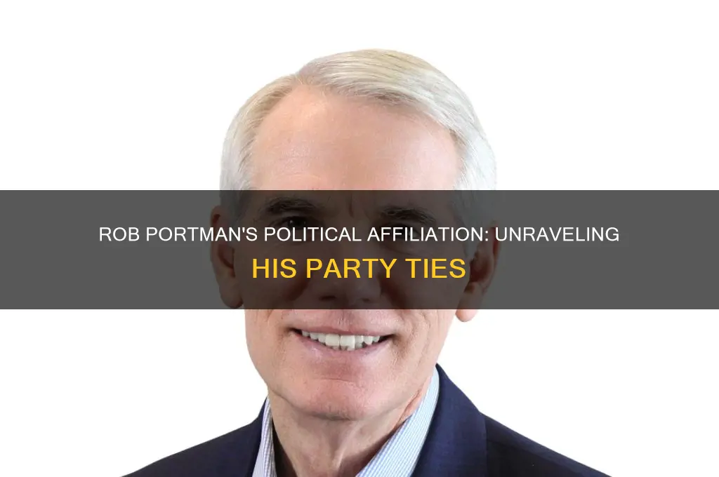 what political party is rob portman