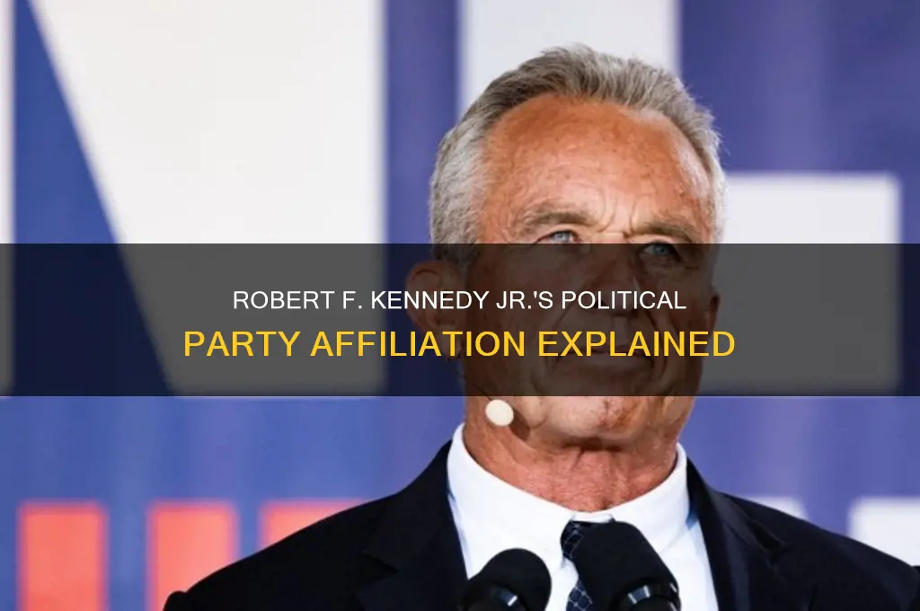 what political party is robert kennedy jr