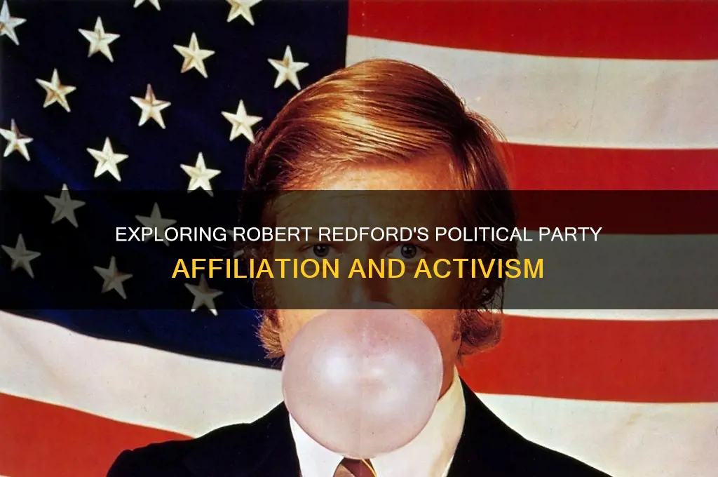 what political party is robert redford