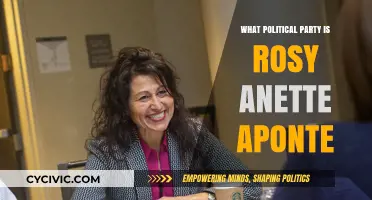 Rosy Anette Aponte's Political Party Affiliation: Unveiling Her Political Leanings