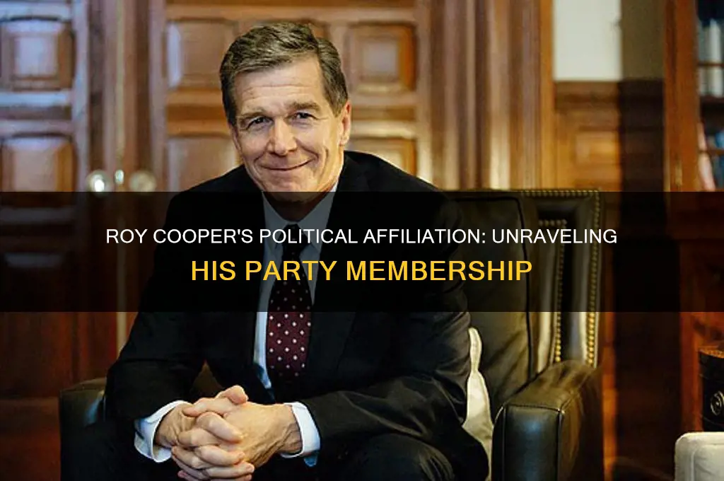 what political party is roy cooper