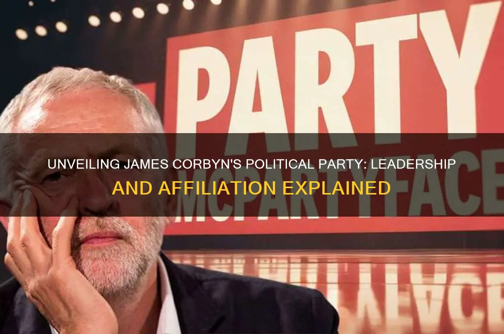 what political party is run by james corbyn