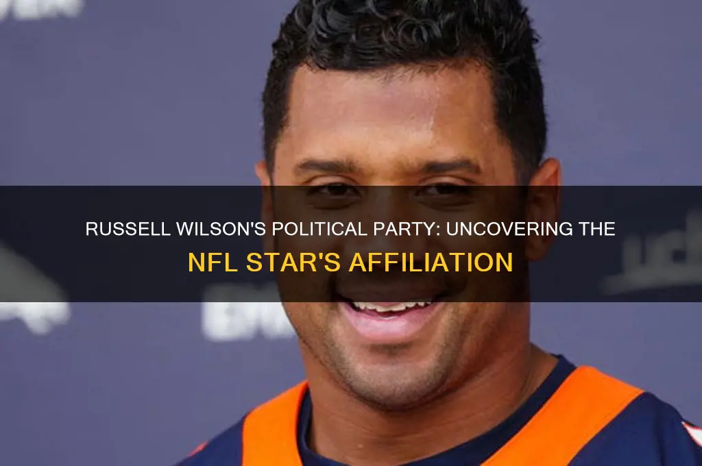 what political party is russell wilson