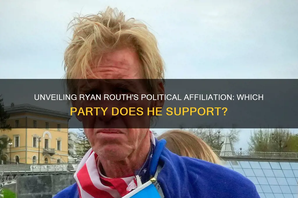 what political party is ryan routh