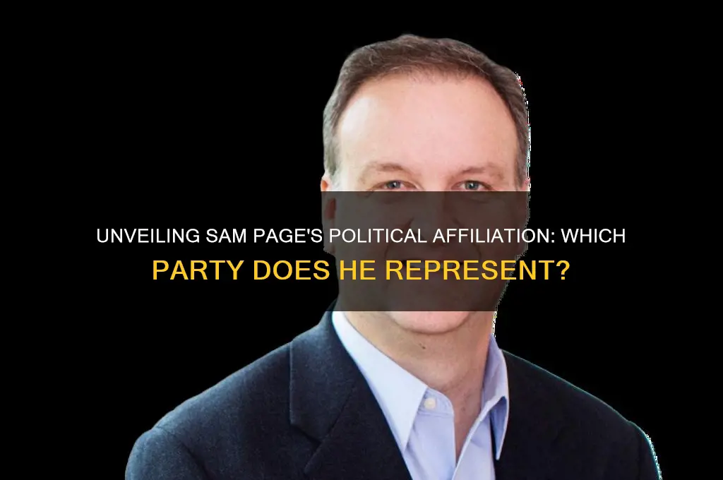 what political party is sam page