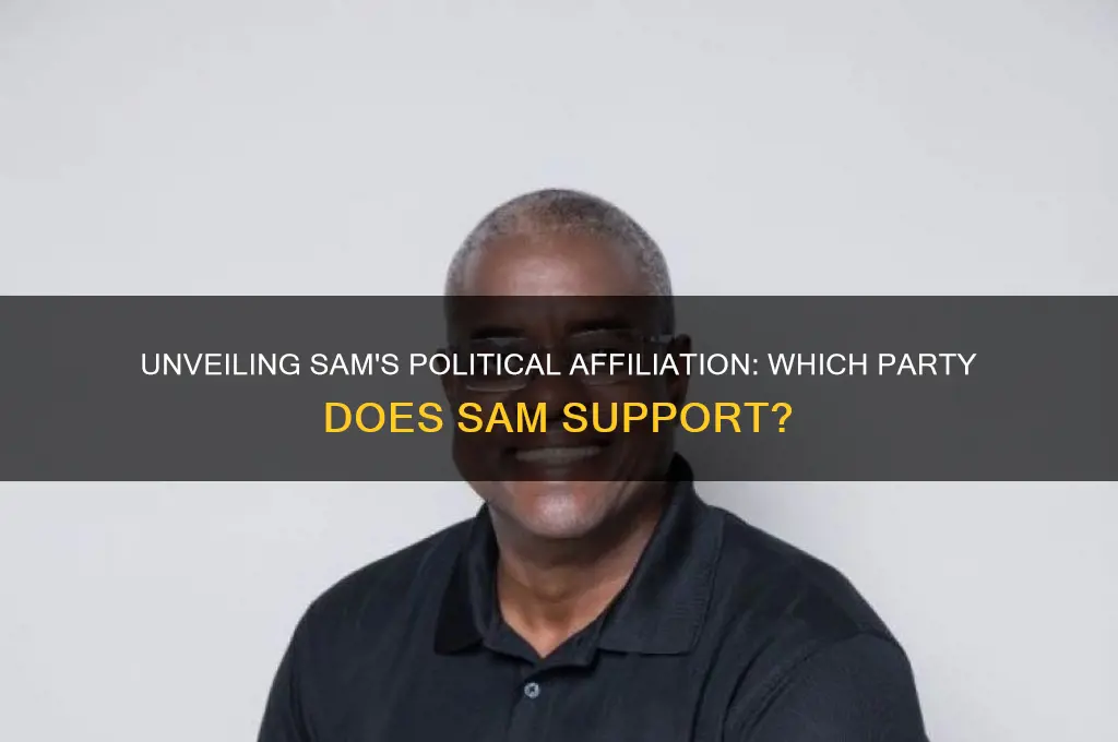 what political party is sam