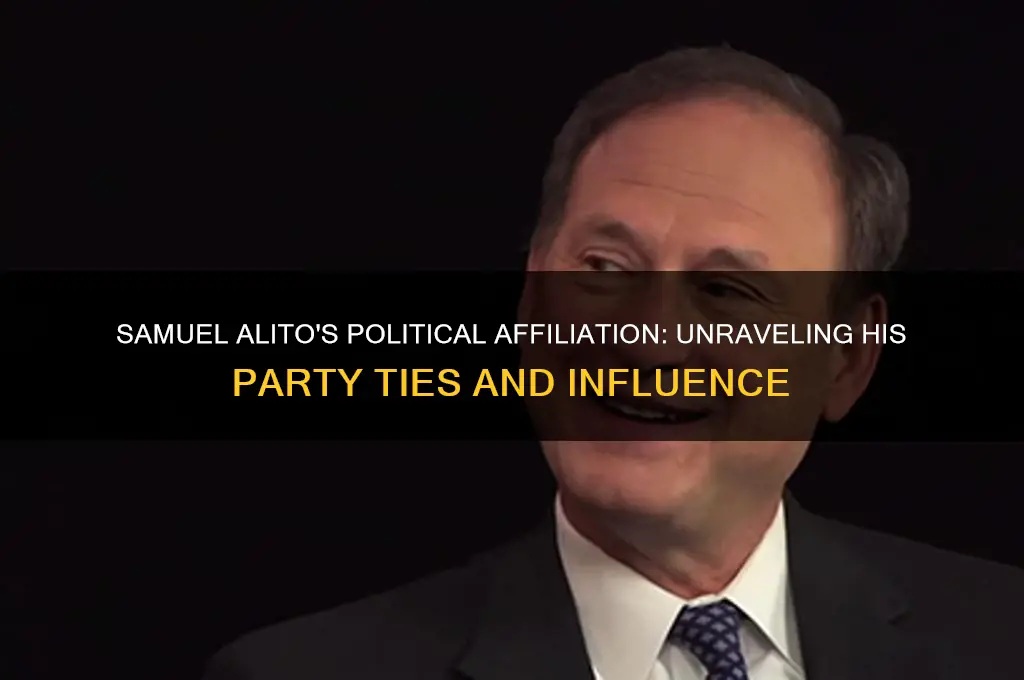 what political party is samuel alito i