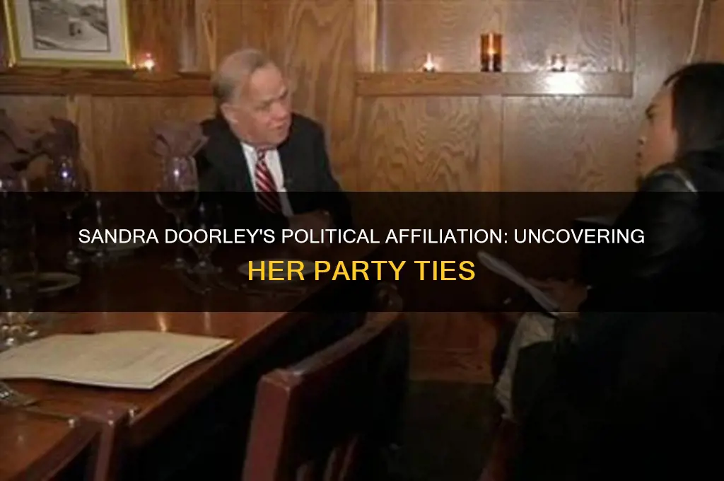 what political party is sandra doorley