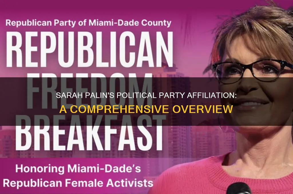 what political party is sarah palin