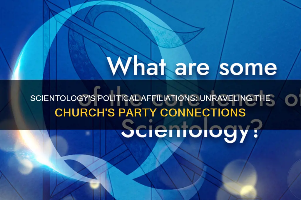 what political party is scientology