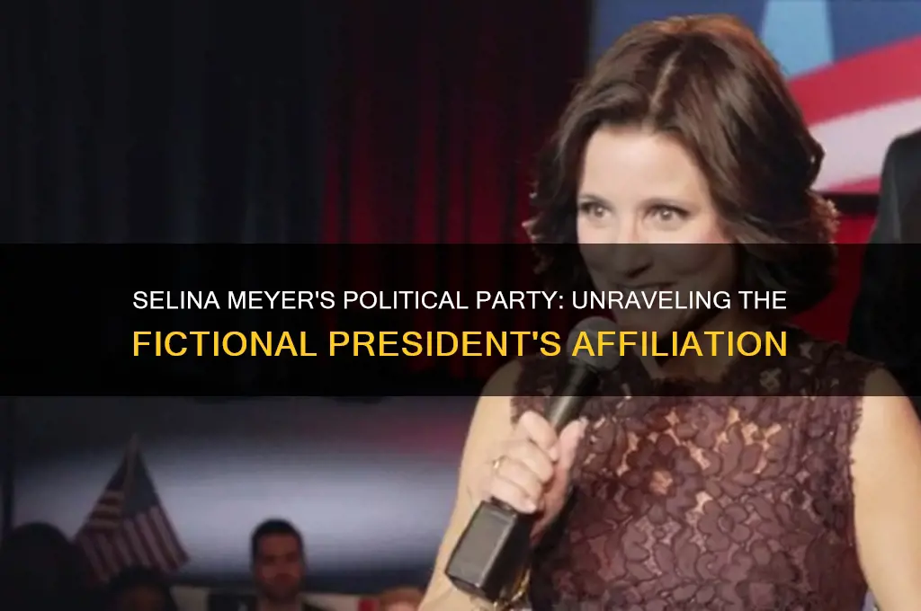 what political party is selina meyer