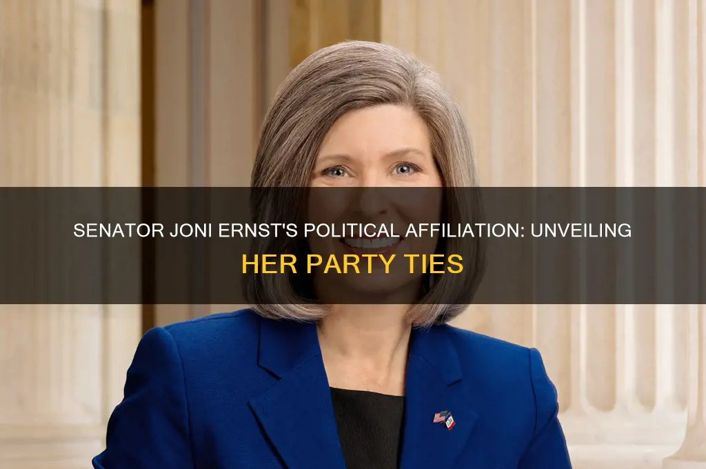 what political party is senator ernst affiliated with
