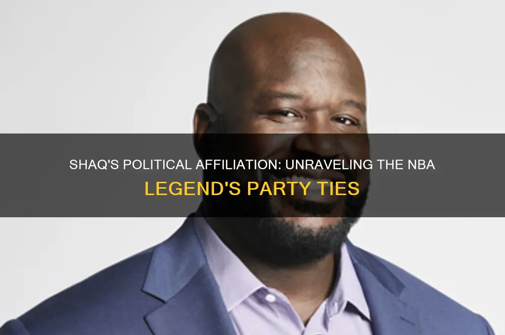 what political party is shaq