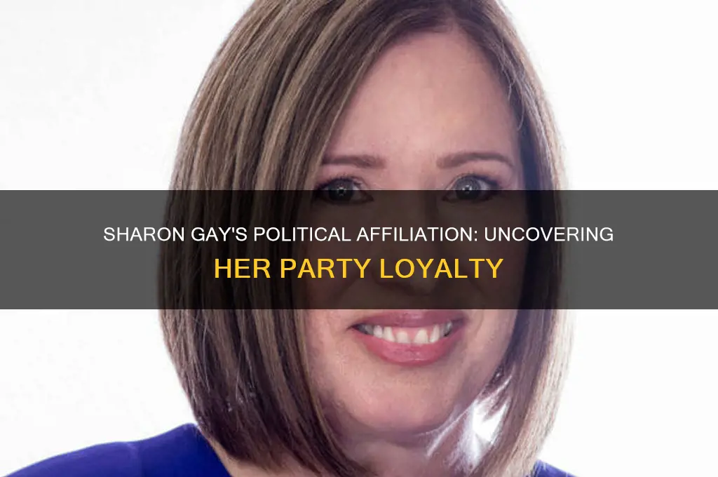 what political party is sharon gay