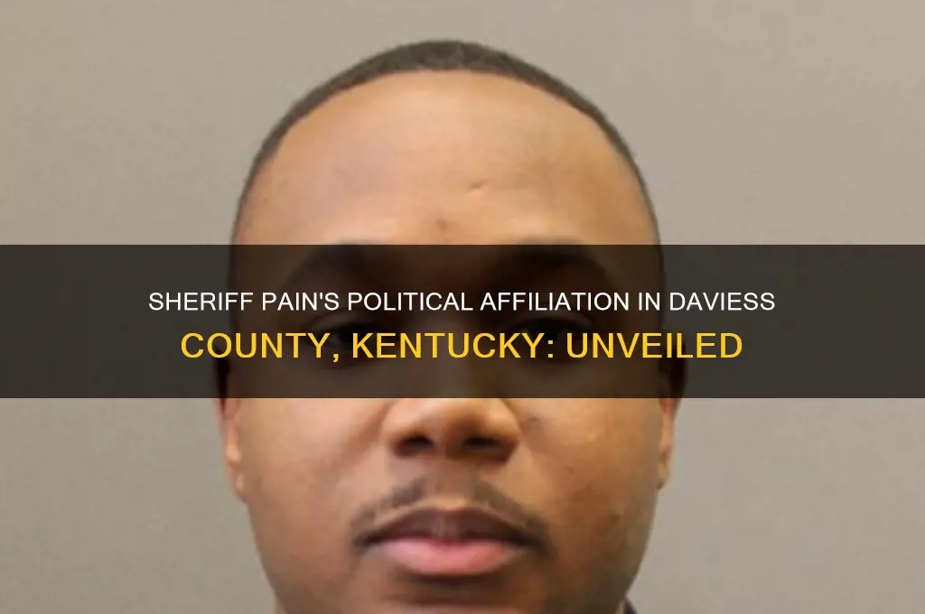 what political party is sheriff pain in daviess county kentucky
