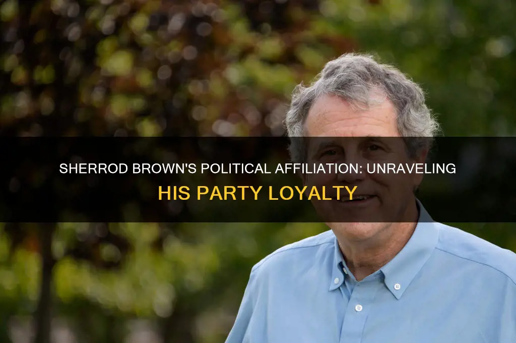 what political party is sherrod brown