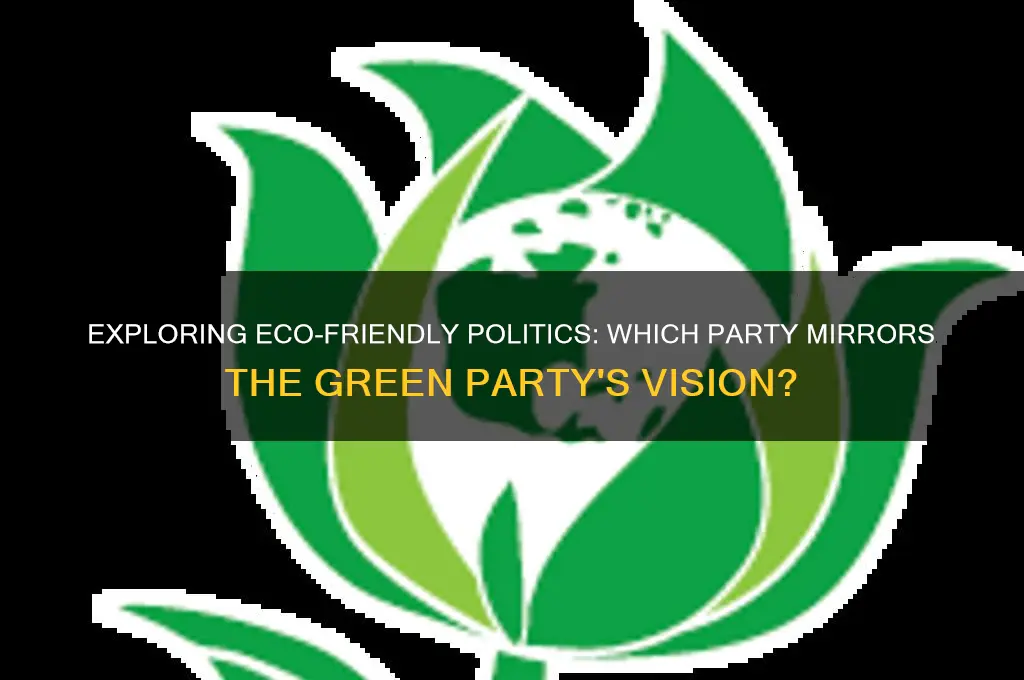 what political party is similar to green party