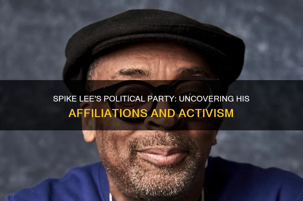 what political party is spike lee