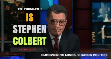 Stephen Colbert's Political Party: Unveiling His Ideological Leanings and Affiliations