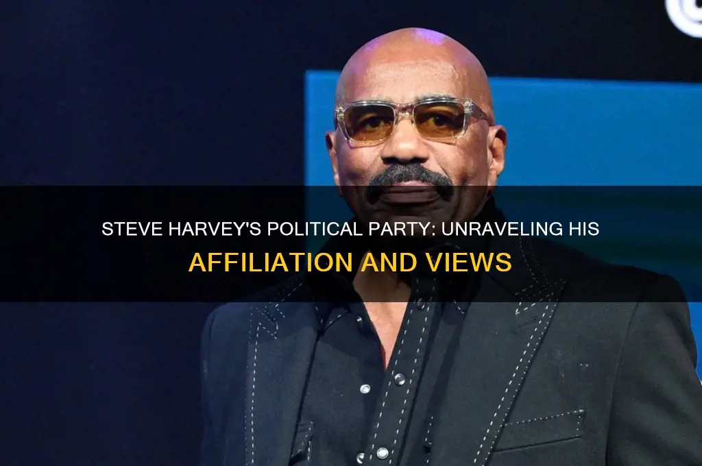 what political party is steve harvey