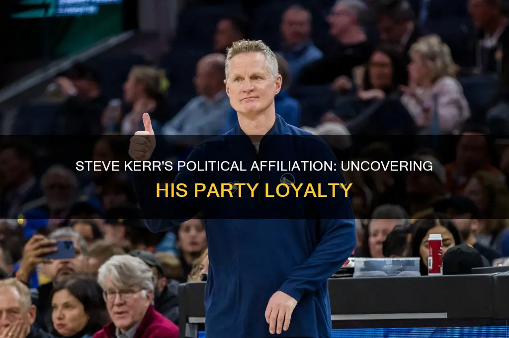 what political party is steve kerr