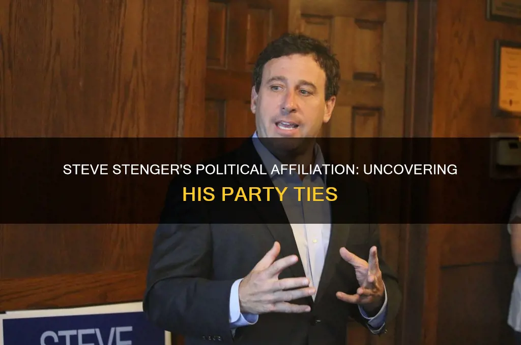 what political party is steve stenger
