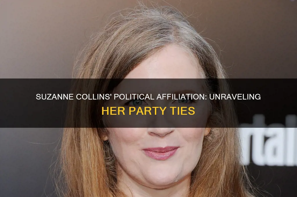 what political party is suzanne collins