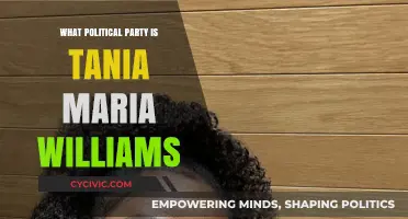 Tania Maria Williams' Political Party Affiliation: Unveiling Her Political Leanings
