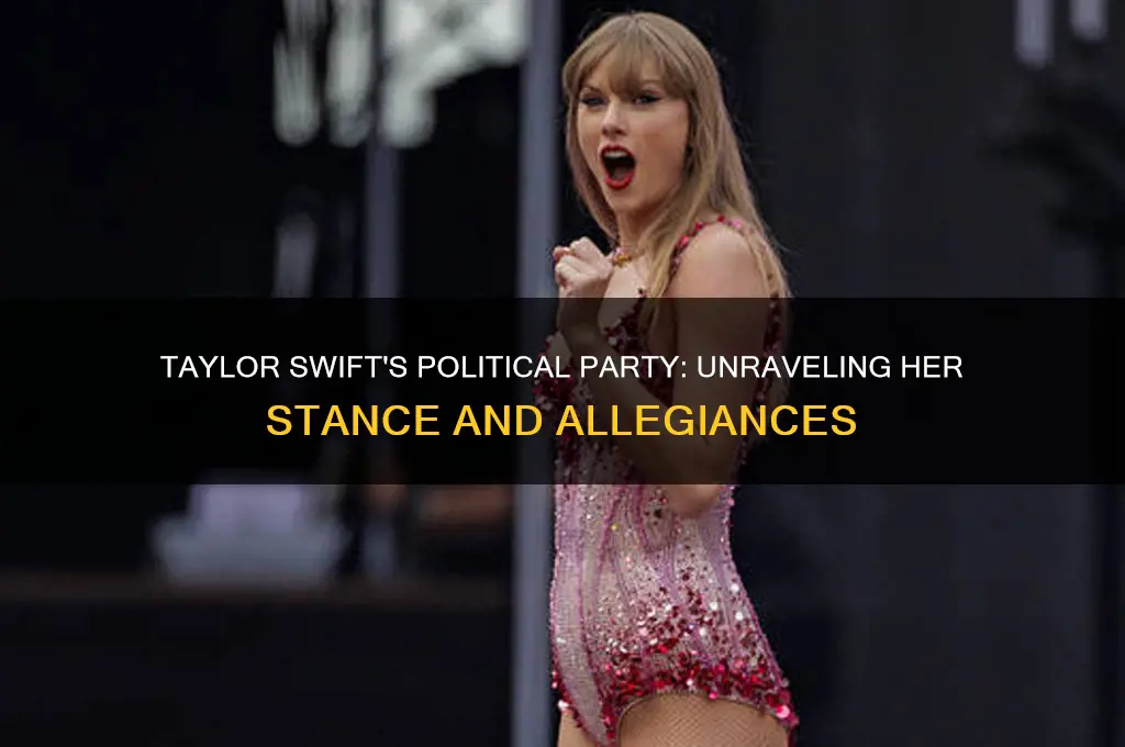 what political party is taylor swift