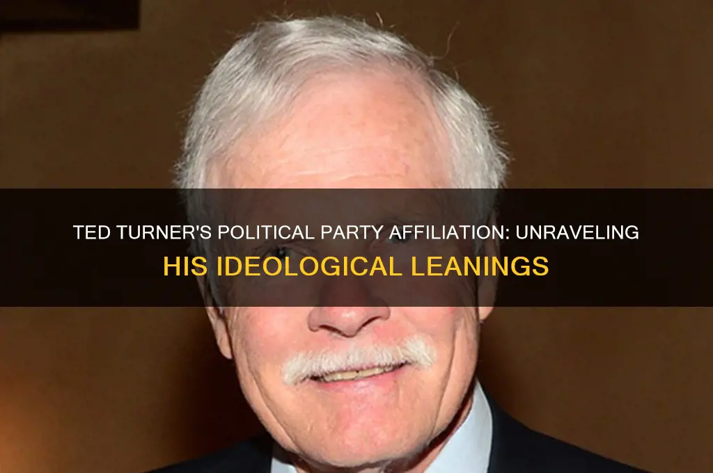 what political party is ted turner