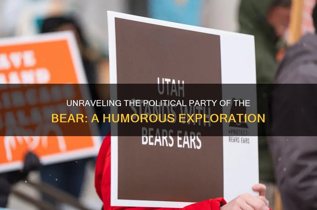 what political party is the bear