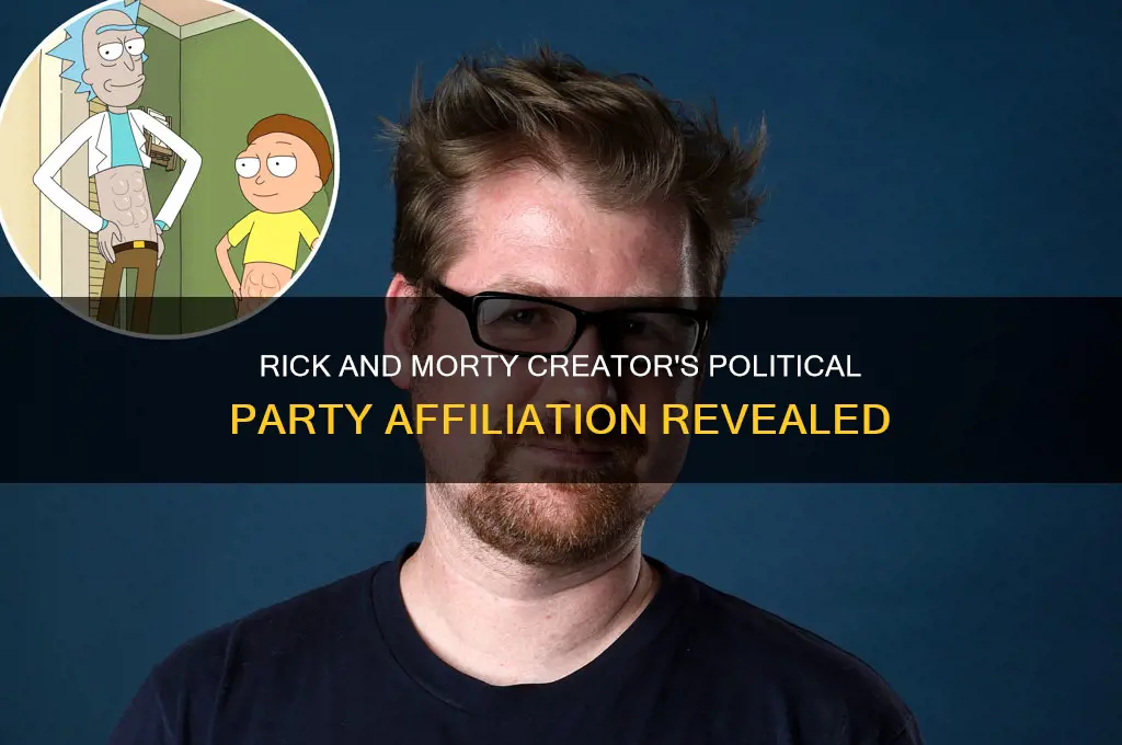 what political party is the creator of rick and morty