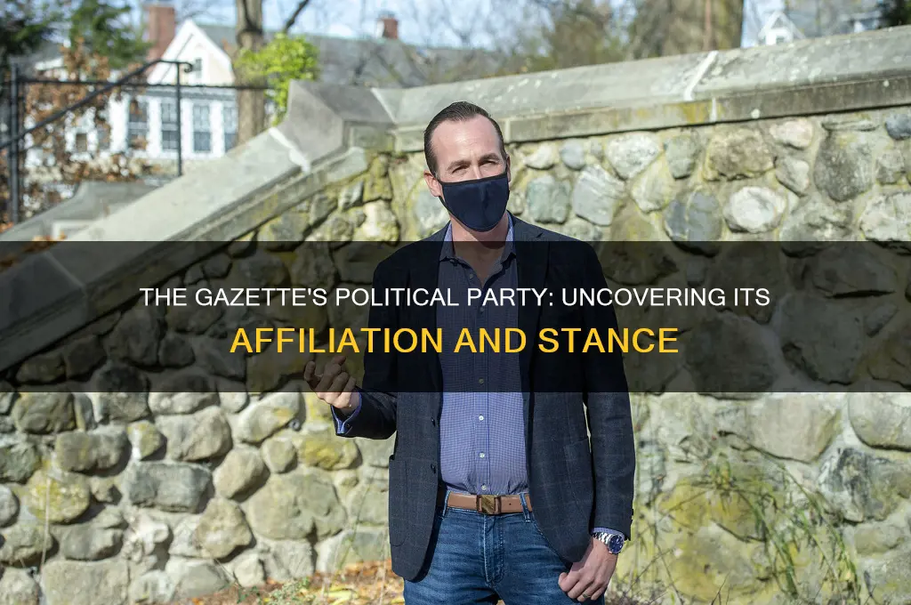 what political party is the gazette