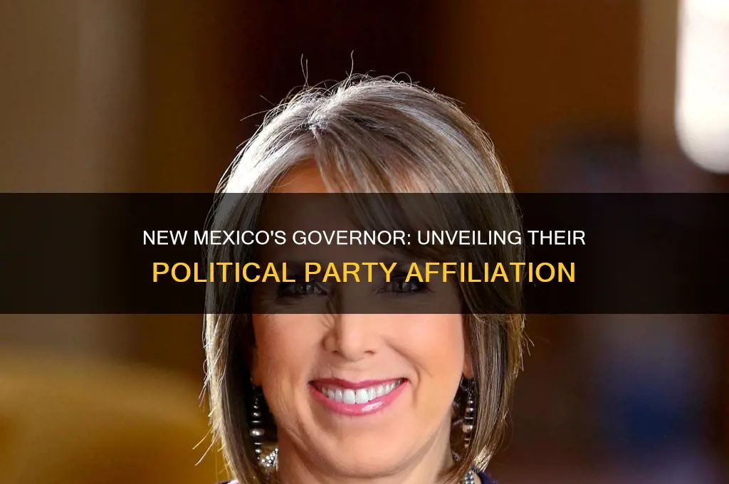 what political party is the governor from new mexico