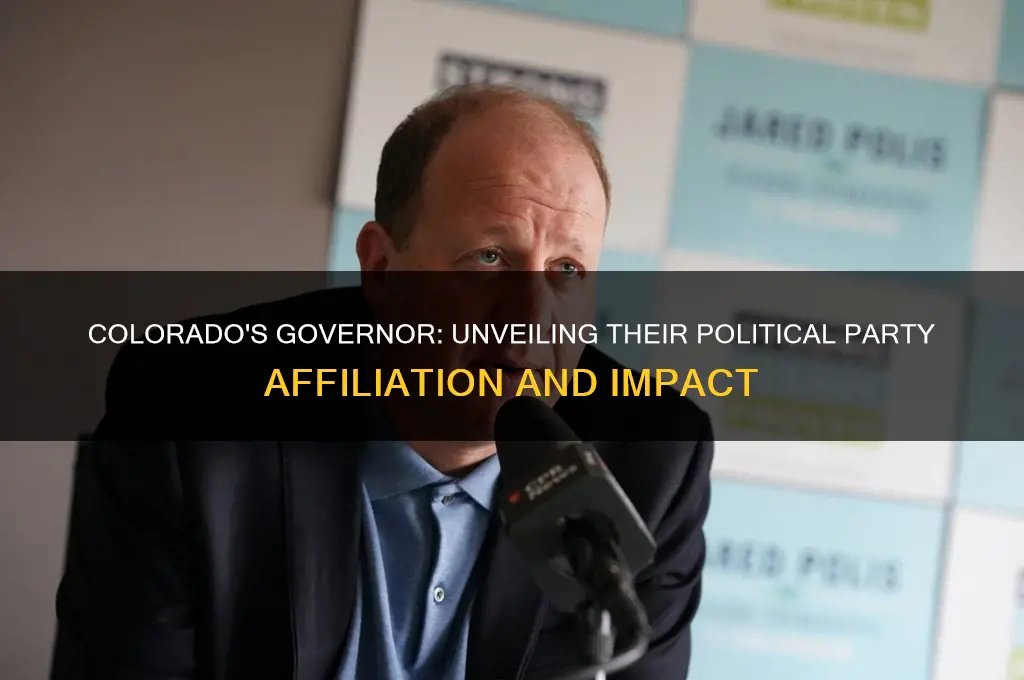what political party is the governor of colorado