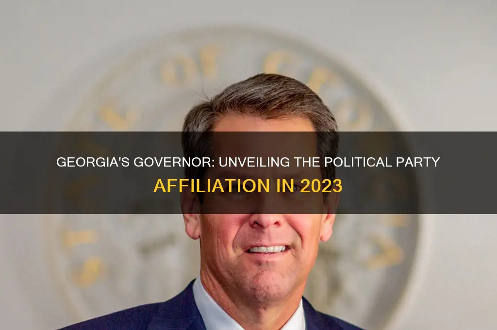 what political party is the governor of georgia