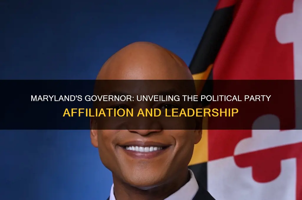 what political party is the governor of maryland