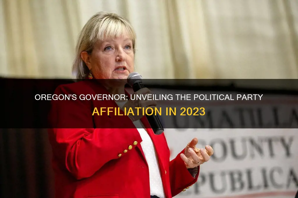 what political party is the governor of oregon