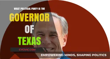 Who Leads Texas? Unveiling the Governor's Political Party Affiliation