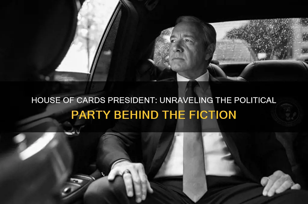 what political party is the house of cards president