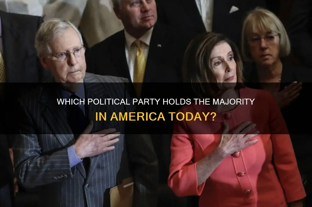 what political party is the majority of america