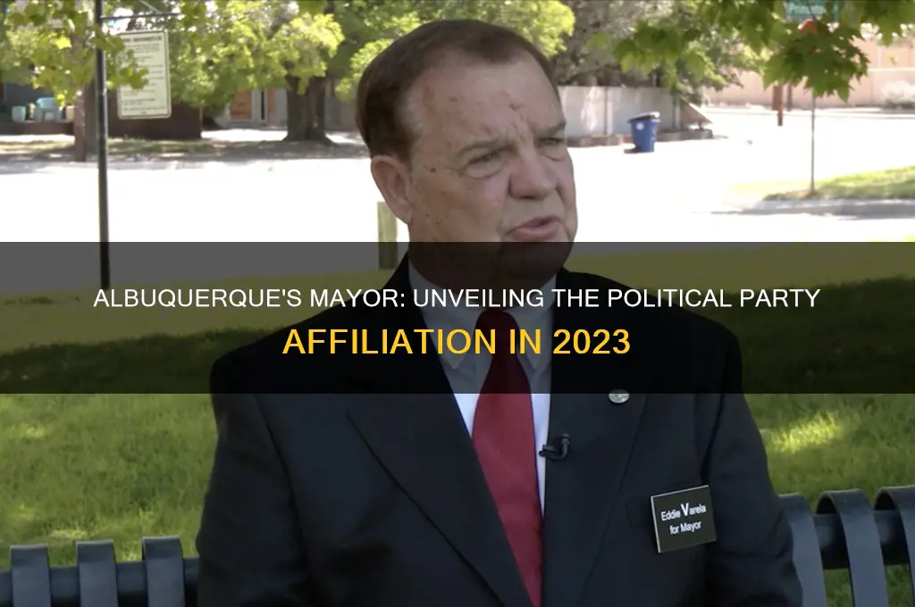 what political party is the mayor of albuquerque
