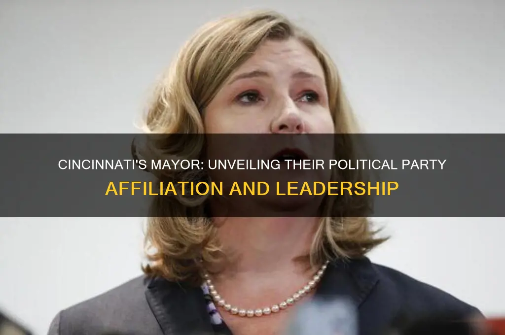 what political party is the mayor of concinnati