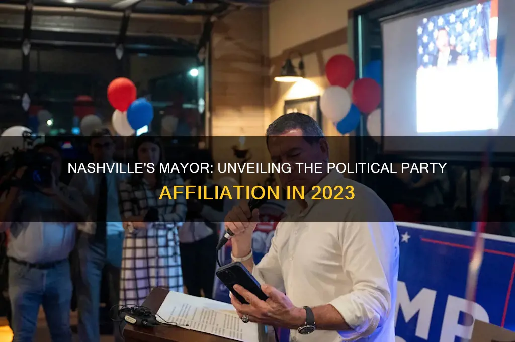 what political party is the mayor of nashville