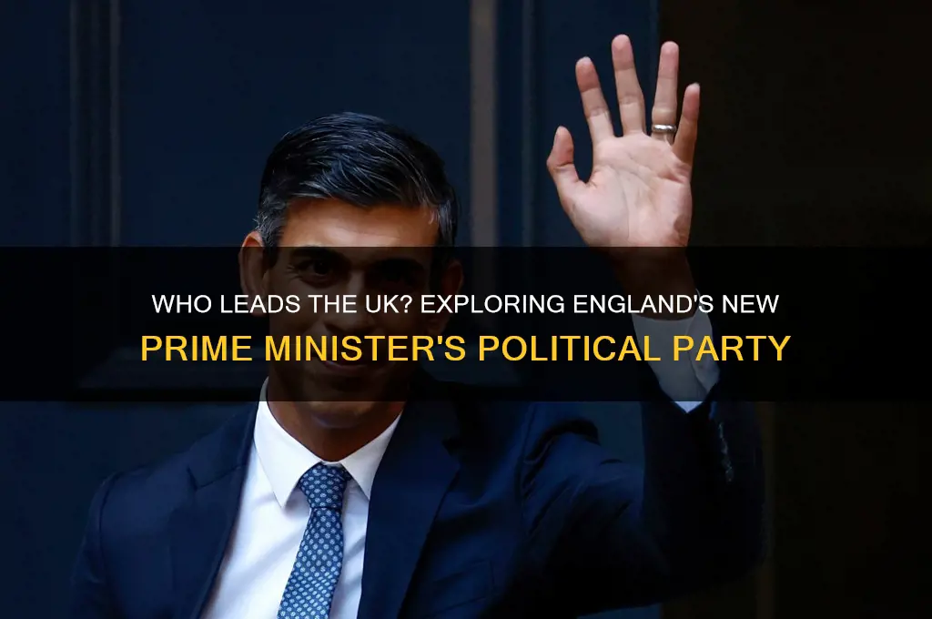 what political party is the new prime minister of england