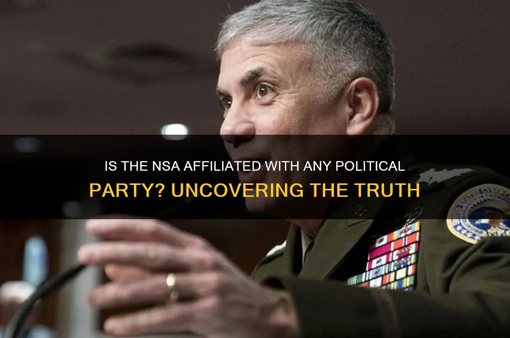 what political party is the nsa